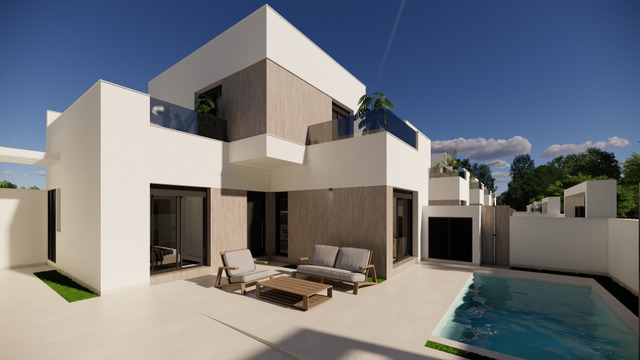 Modern New Build Villas in San Fulgencio with Private Pool