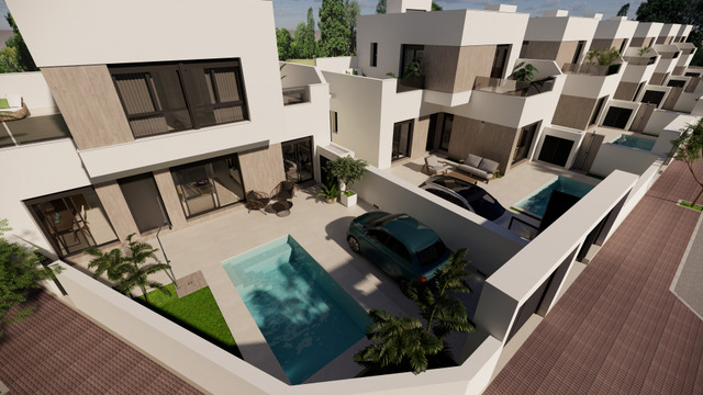 Modern New Build Villas in San Fulgencio with Private Pool