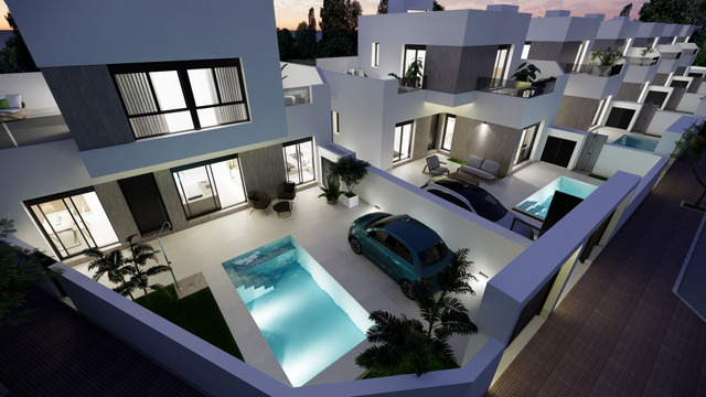 Modern New Build Villas in San Fulgencio with Private Pool