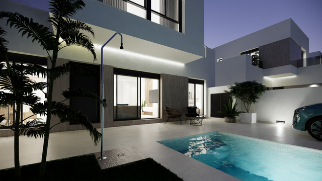 Modern New Build Villas in San Fulgencio with Private Pool