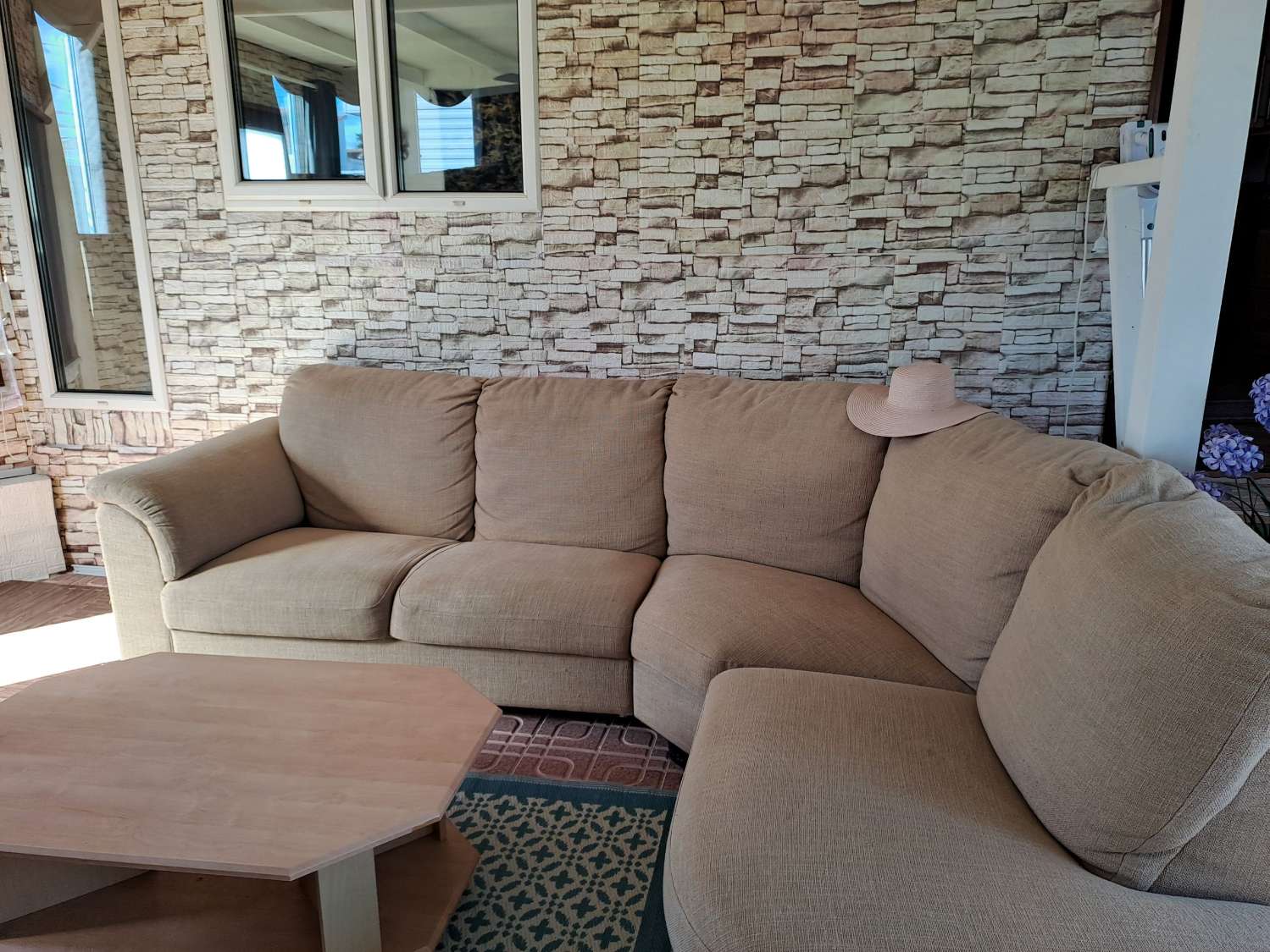 Unique BK Senator mobile home with extension and stoarge sheds