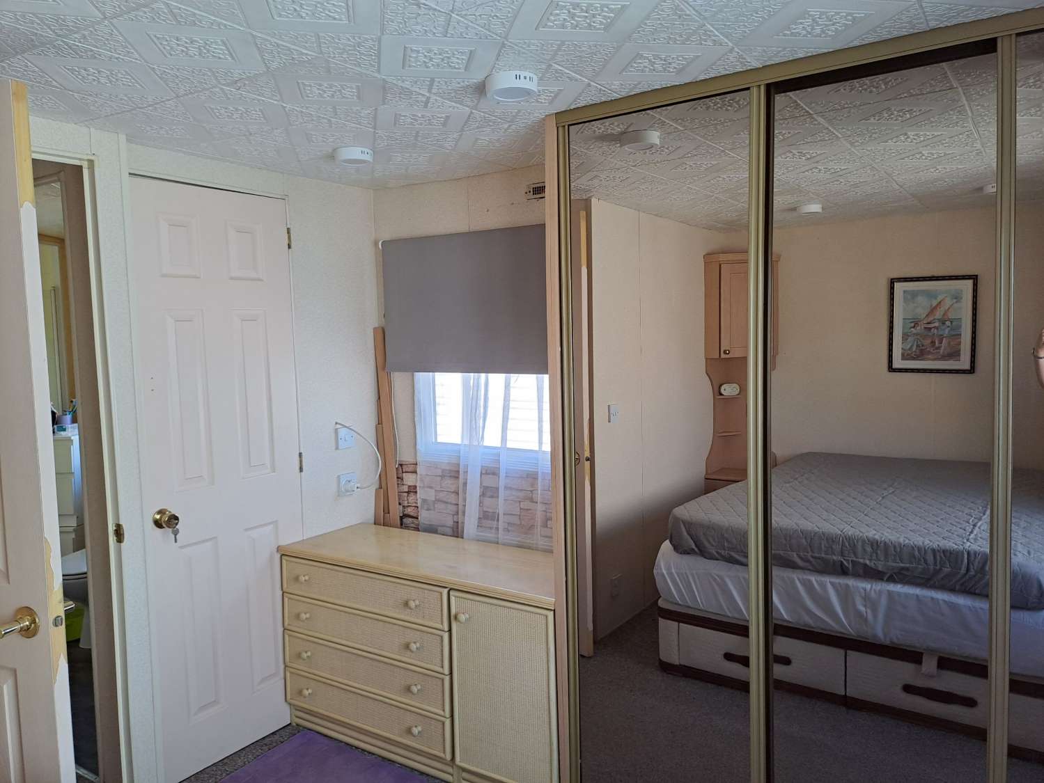 Unique BK Senator mobile home with extension and stoarge sheds