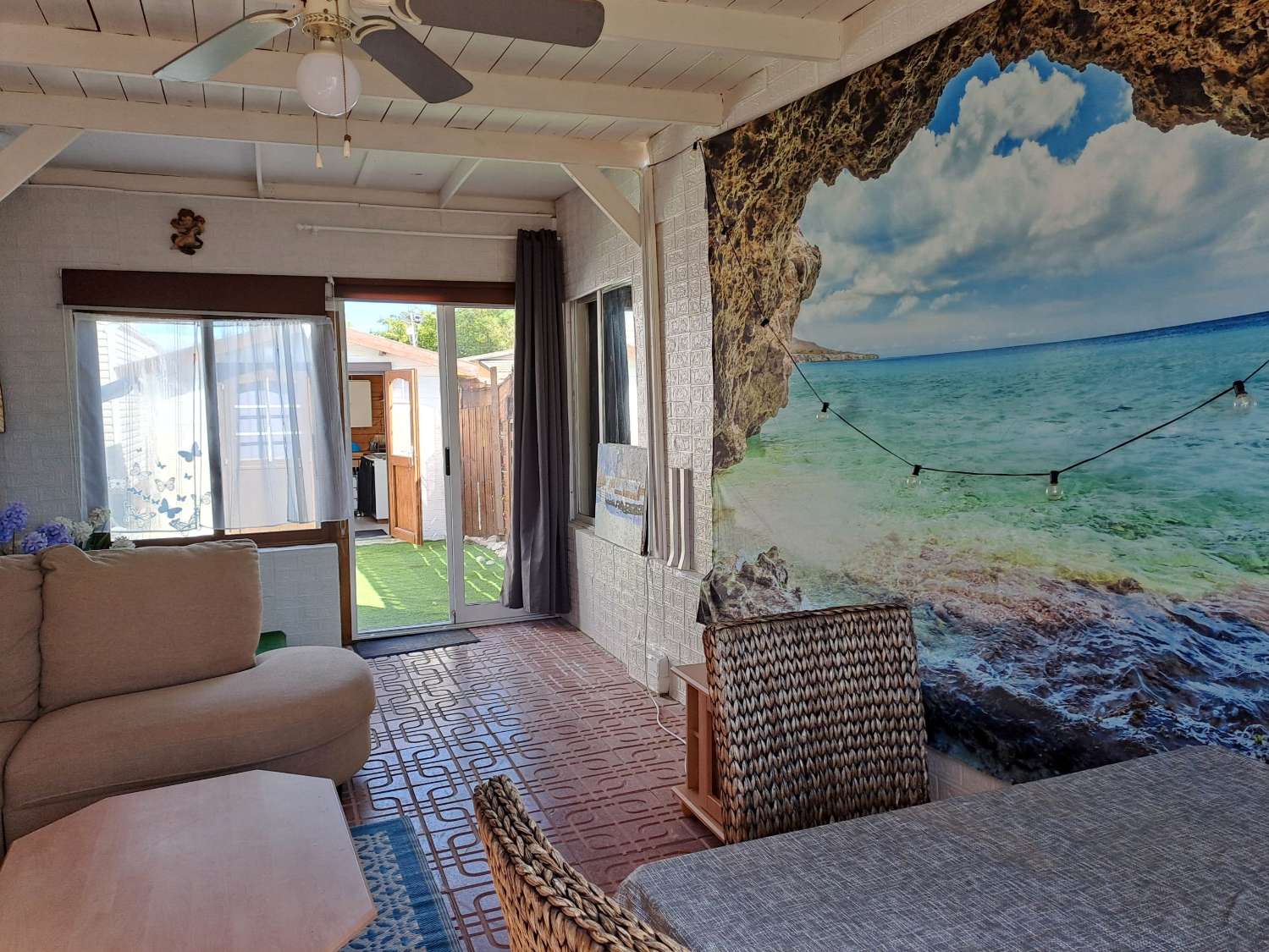 Unique BK Senator mobile home with extension and stoarge sheds