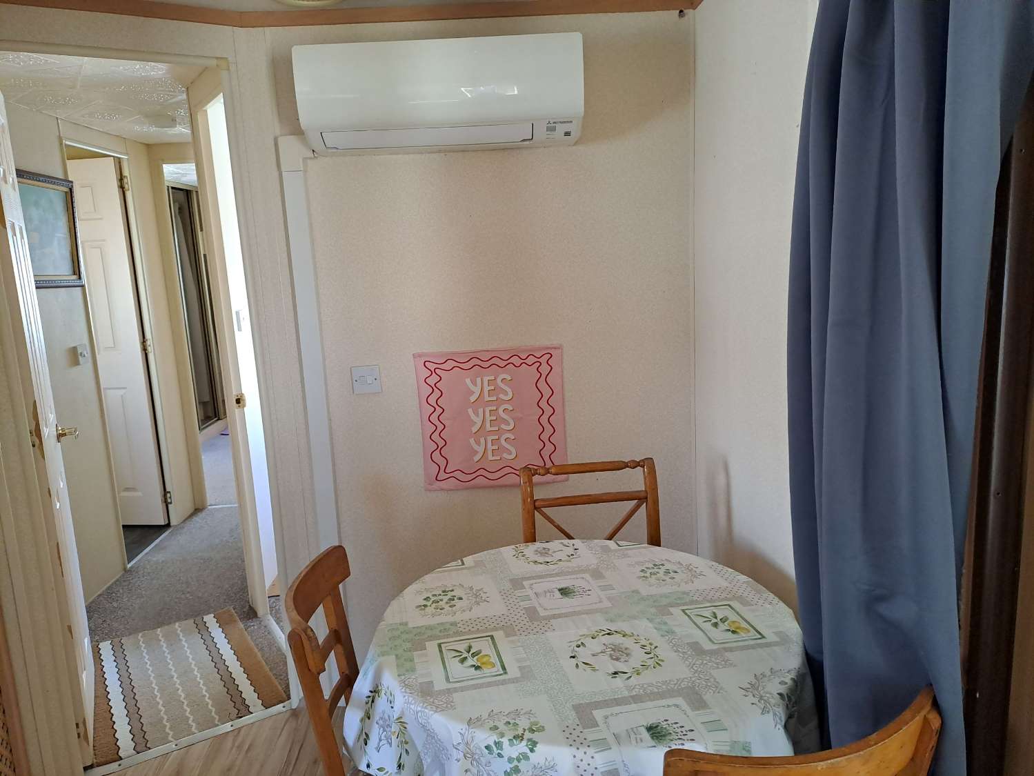 Unique BK Senator mobile home with extension and stoarge sheds