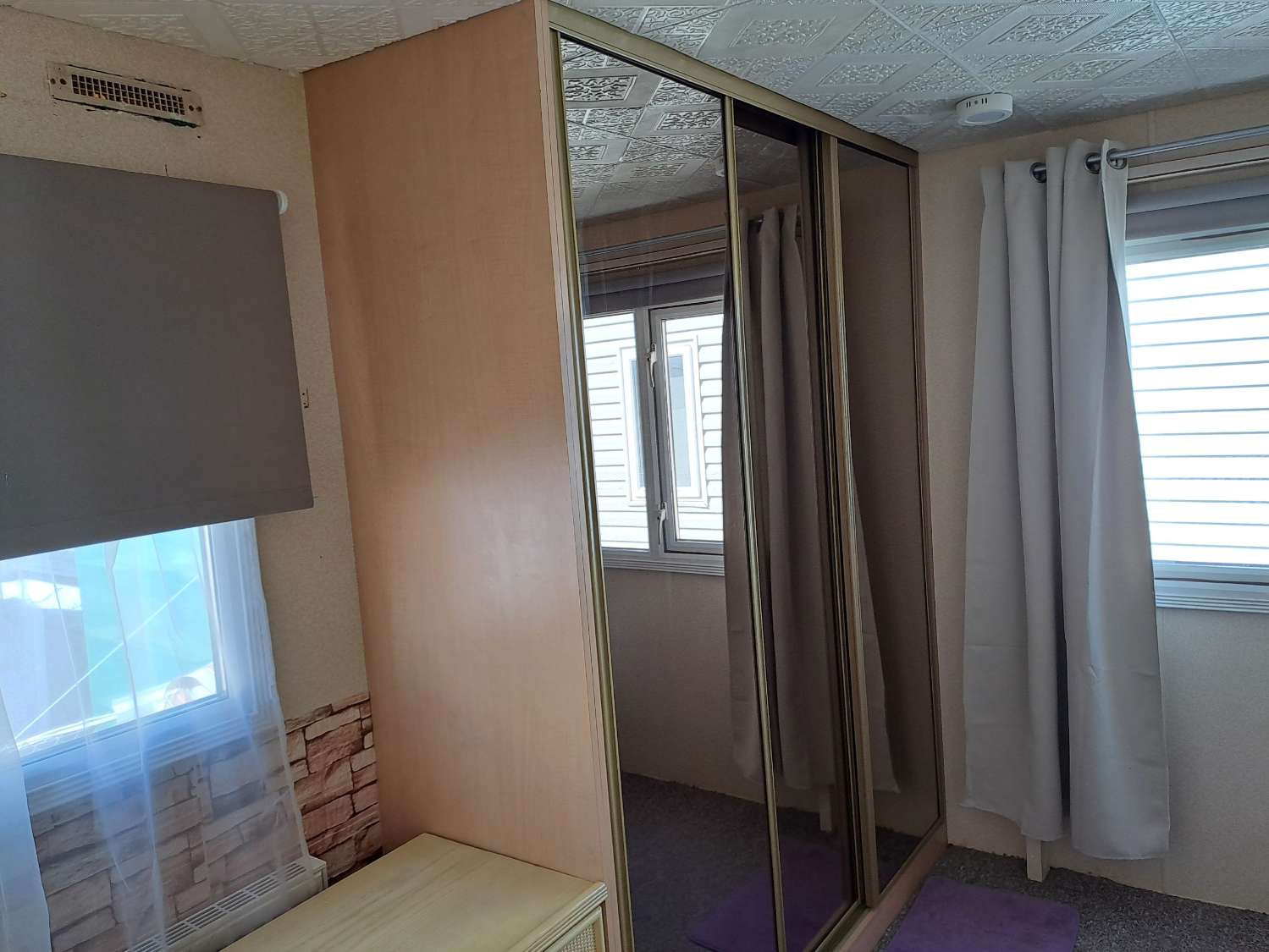 Unique BK Senator mobile home with extension and stoarge sheds