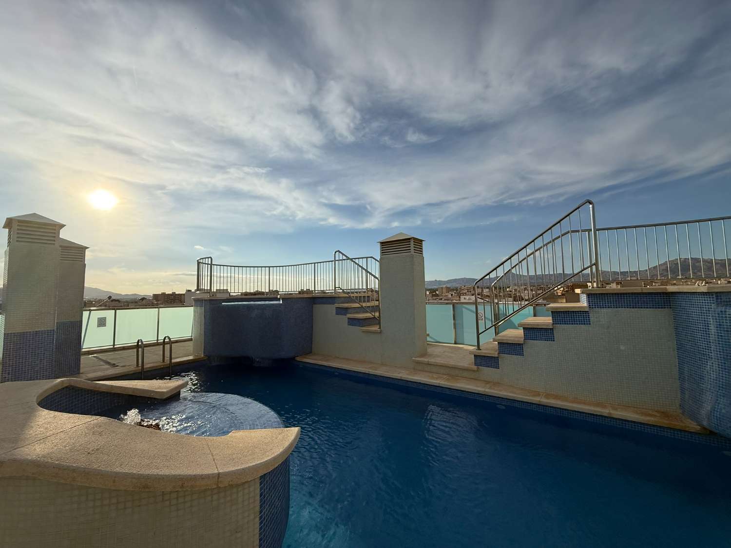 For Long Term Rent- Bright and Spacious Two-Bedroom Apartment with Rooftop Pool + Jacuzzi in Albatera