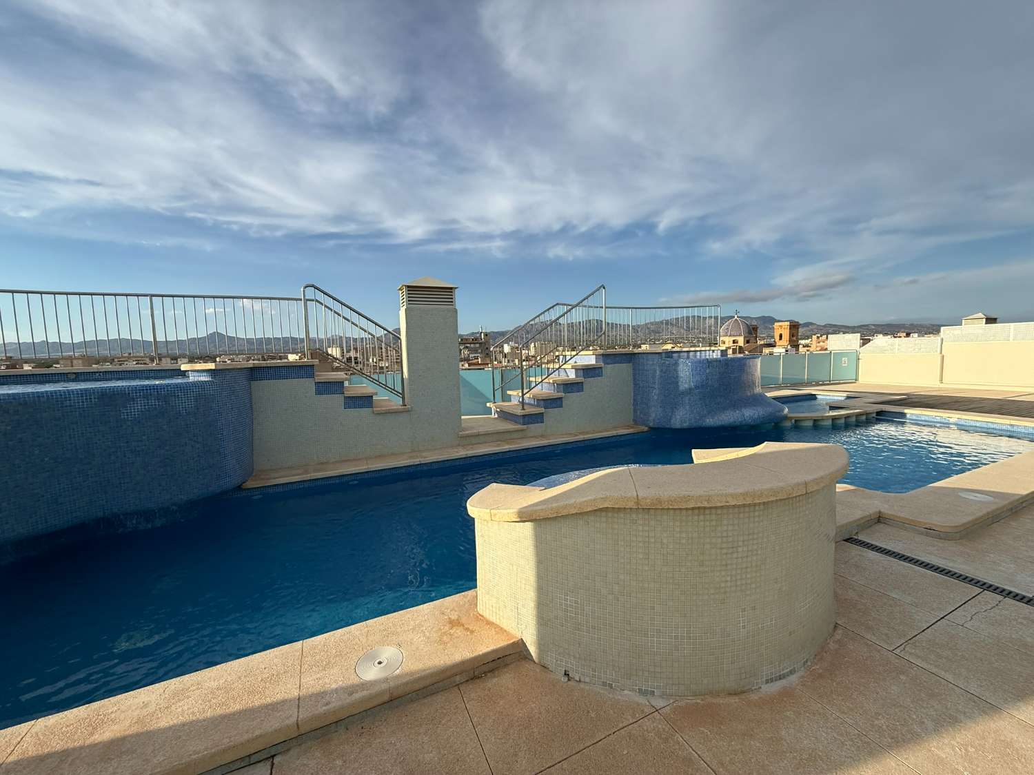 For Long Term Rent- Bright and Spacious Two-Bedroom Apartment with Rooftop Pool + Jacuzzi in Albatera