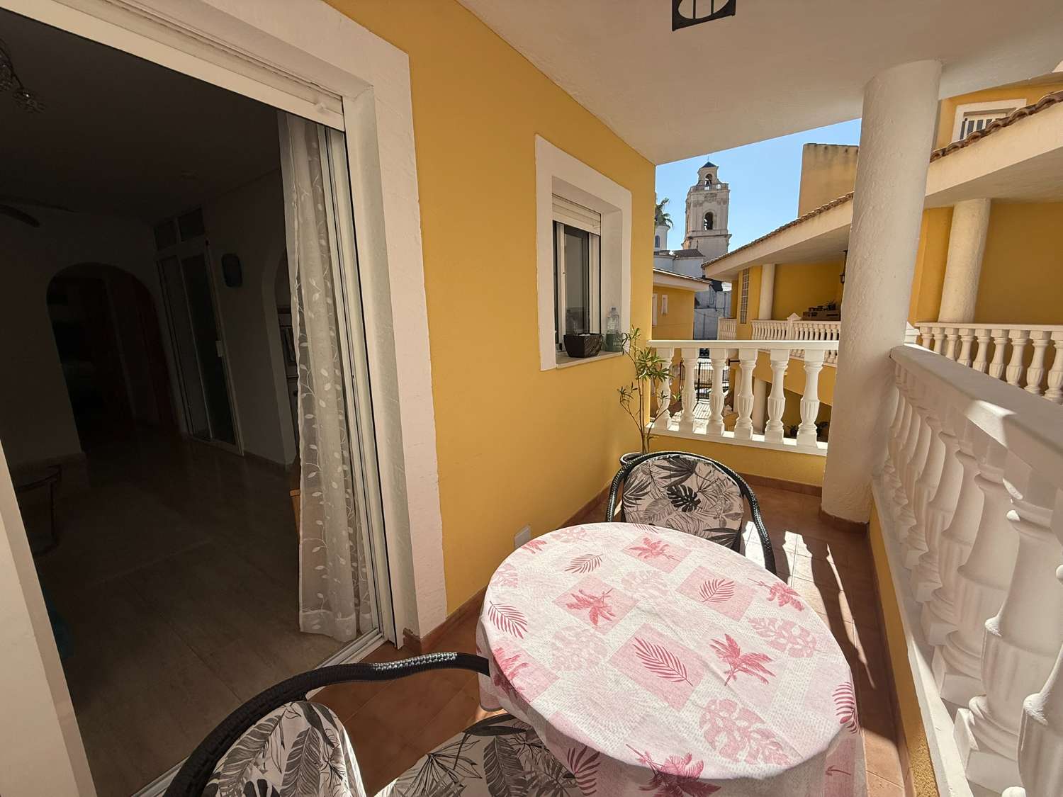 Beautiful First Floor Apartment With Spacious Private Solarium and Communal Pool in the Heart of Catral