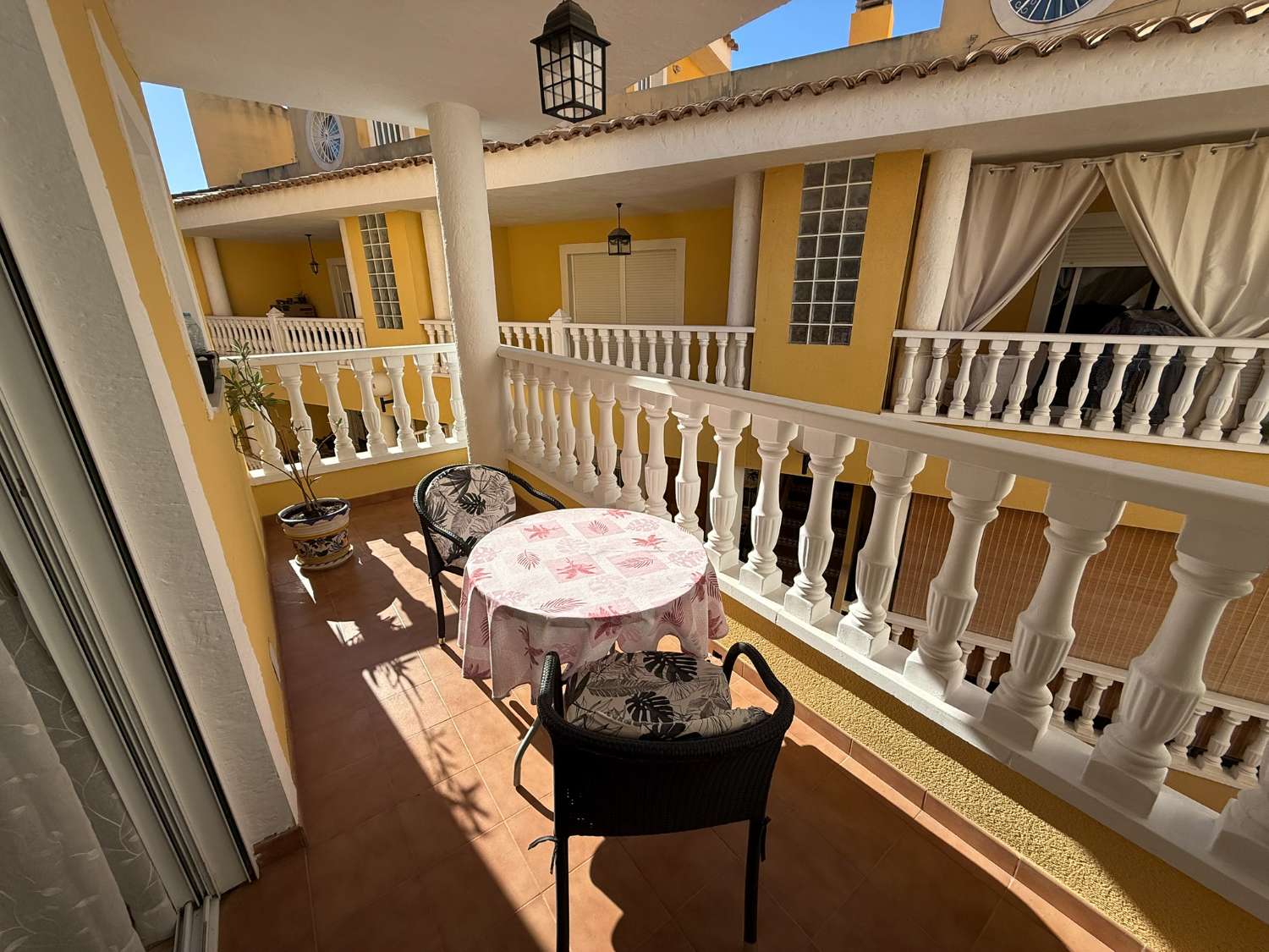 Beautiful First Floor Apartment With Spacious Private Solarium and Communal Pool in the Heart of Catral