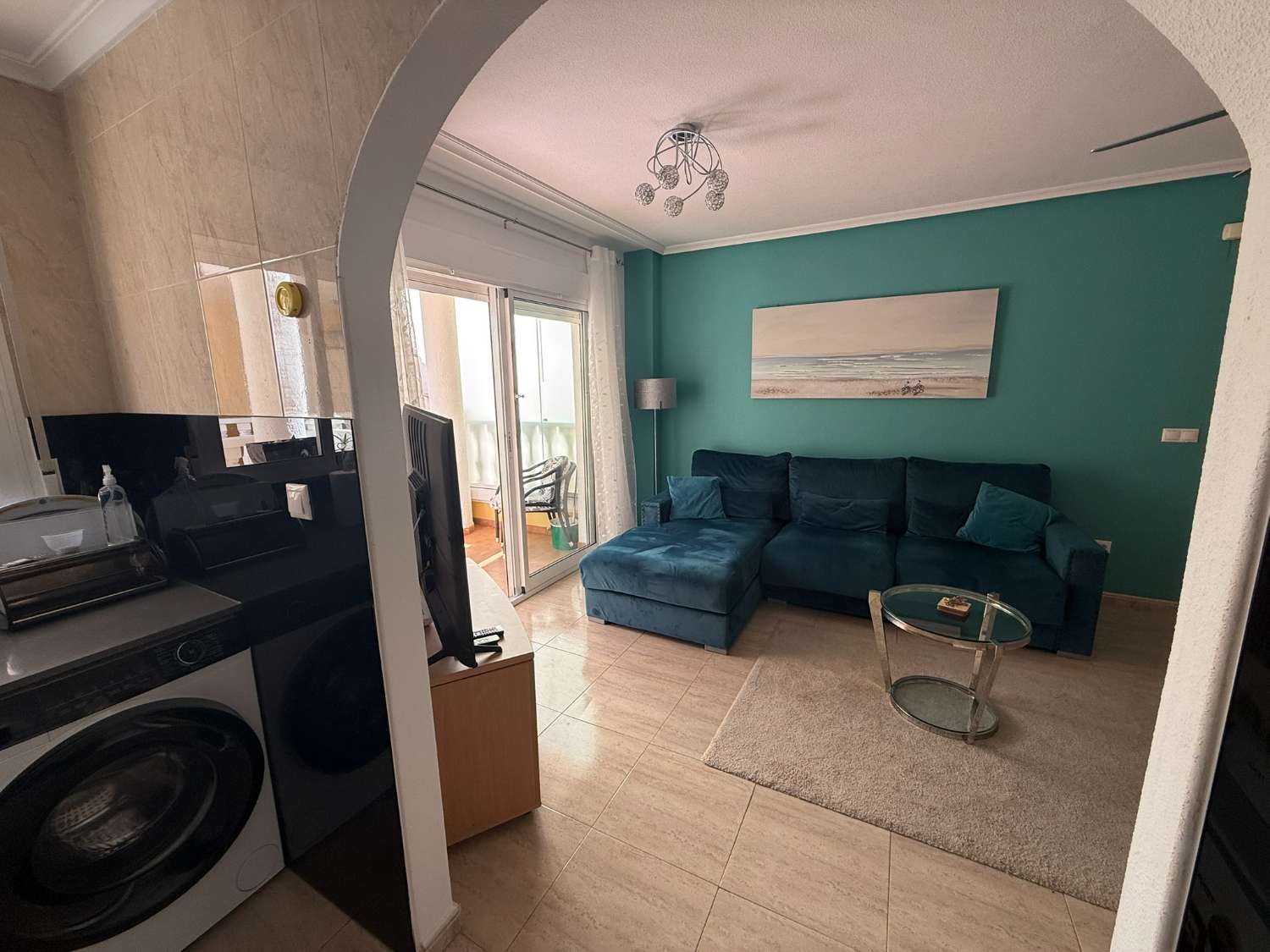 Beautiful First Floor Apartment With Spacious Private Solarium and Communal Pool in the Heart of Catral