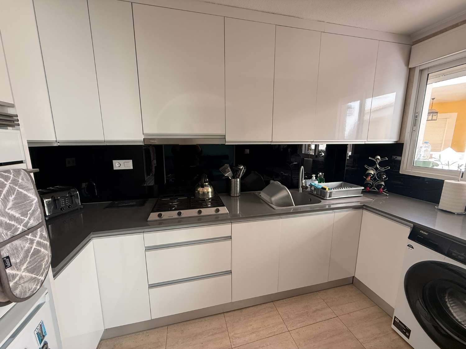 Beautiful First Floor Apartment With Spacious Private Solarium and Communal Pool in the Heart of Catral