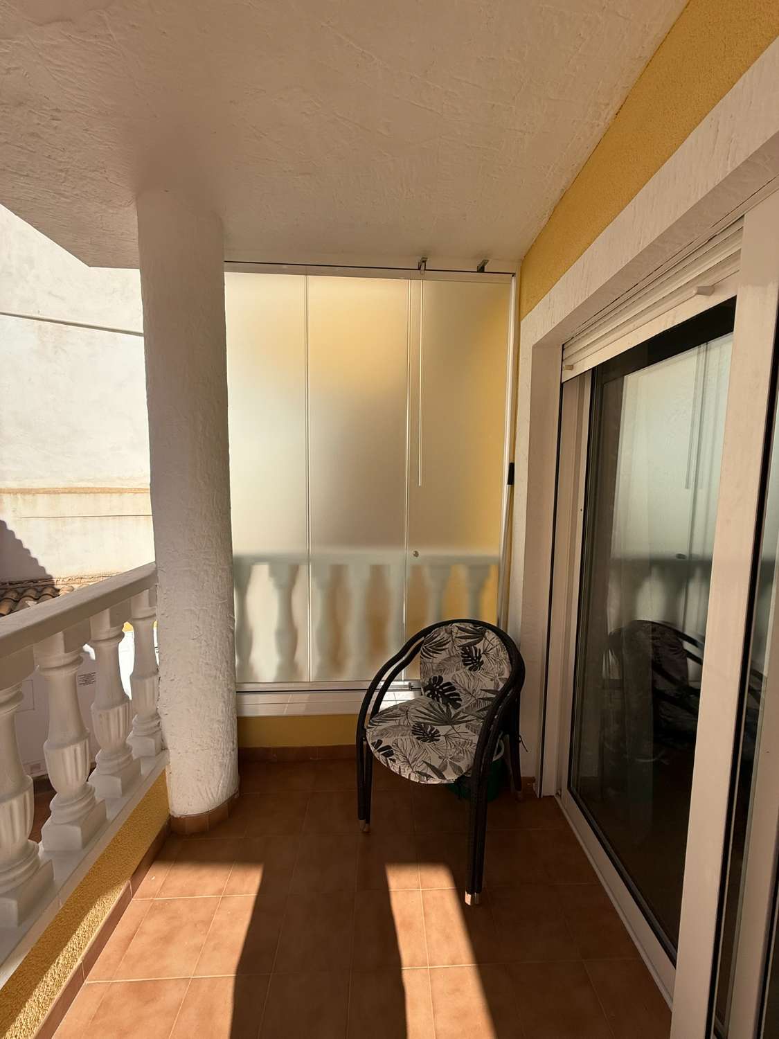 Beautiful First Floor Apartment With Spacious Private Solarium and Communal Pool in the Heart of Catral