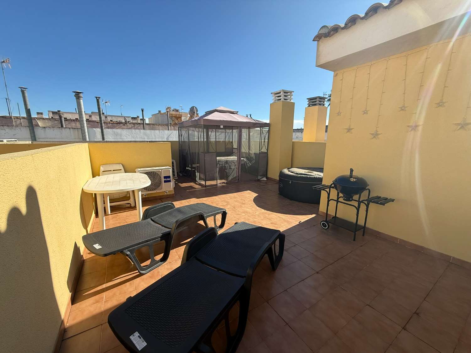 Beautiful First Floor Apartment With Spacious Private Solarium and Communal Pool in the Heart of Catral