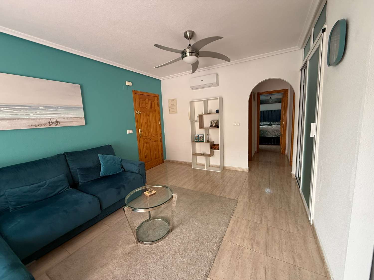 Beautiful First Floor Apartment With Spacious Private Solarium and Communal Pool in the Heart of Catral