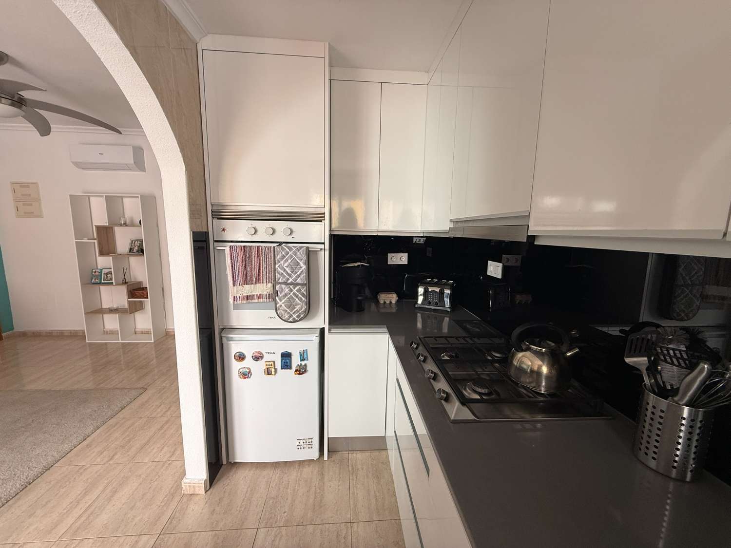 Beautiful First Floor Apartment With Spacious Private Solarium and Communal Pool in the Heart of Catral