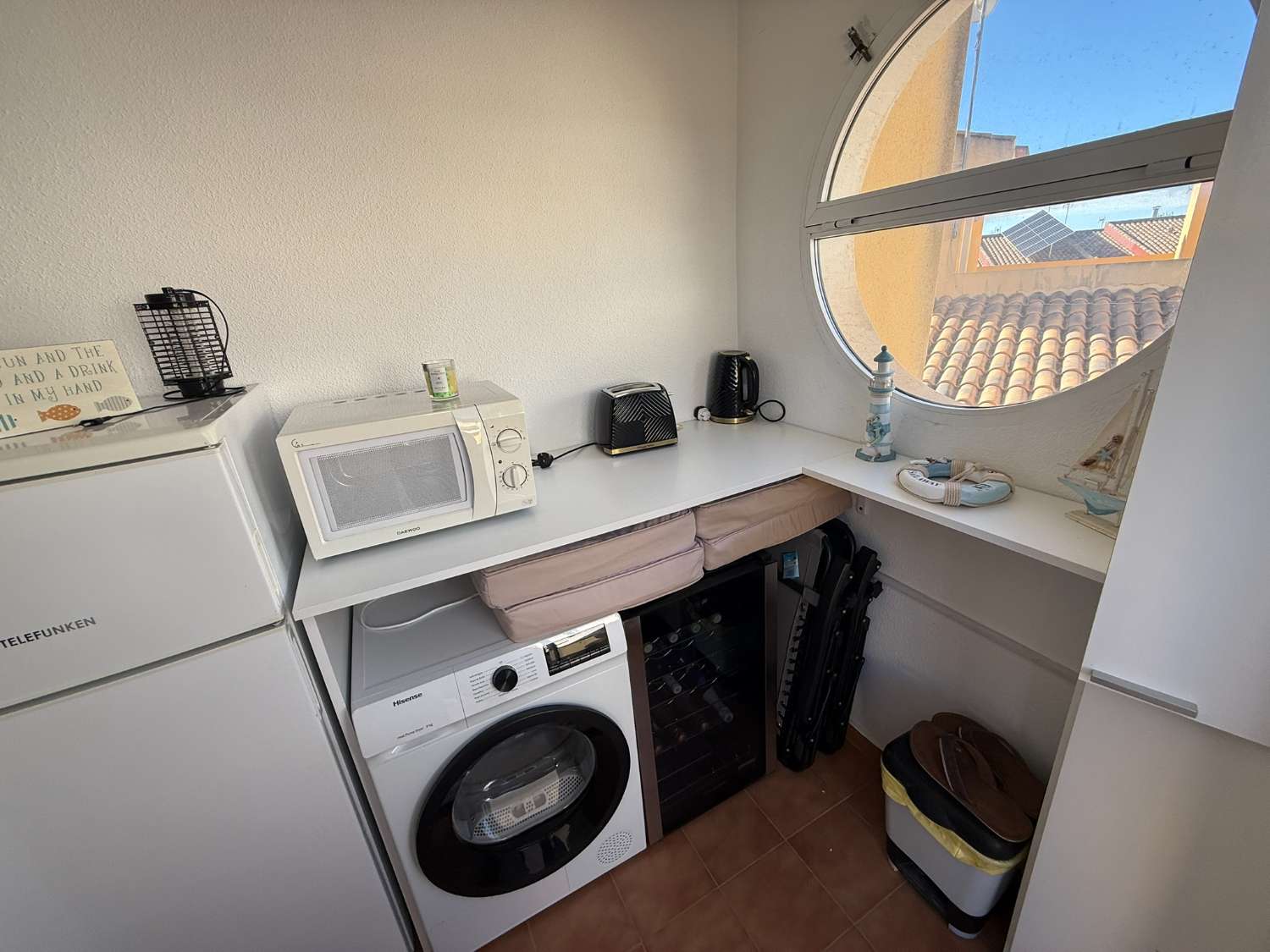 Beautiful First Floor Apartment With Spacious Private Solarium and Communal Pool in the Heart of Catral