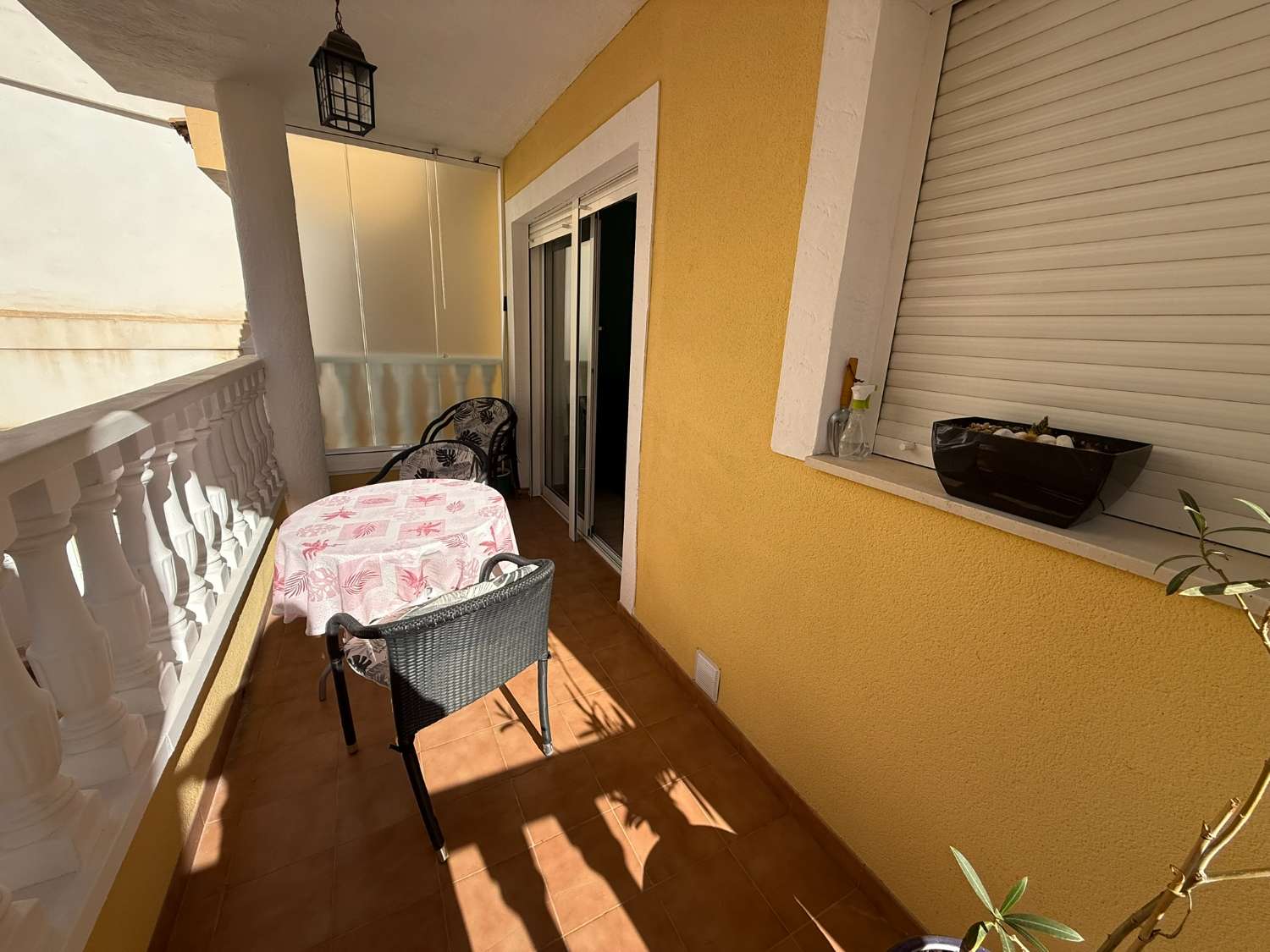 Beautiful First Floor Apartment With Spacious Private Solarium and Communal Pool in the Heart of Catral