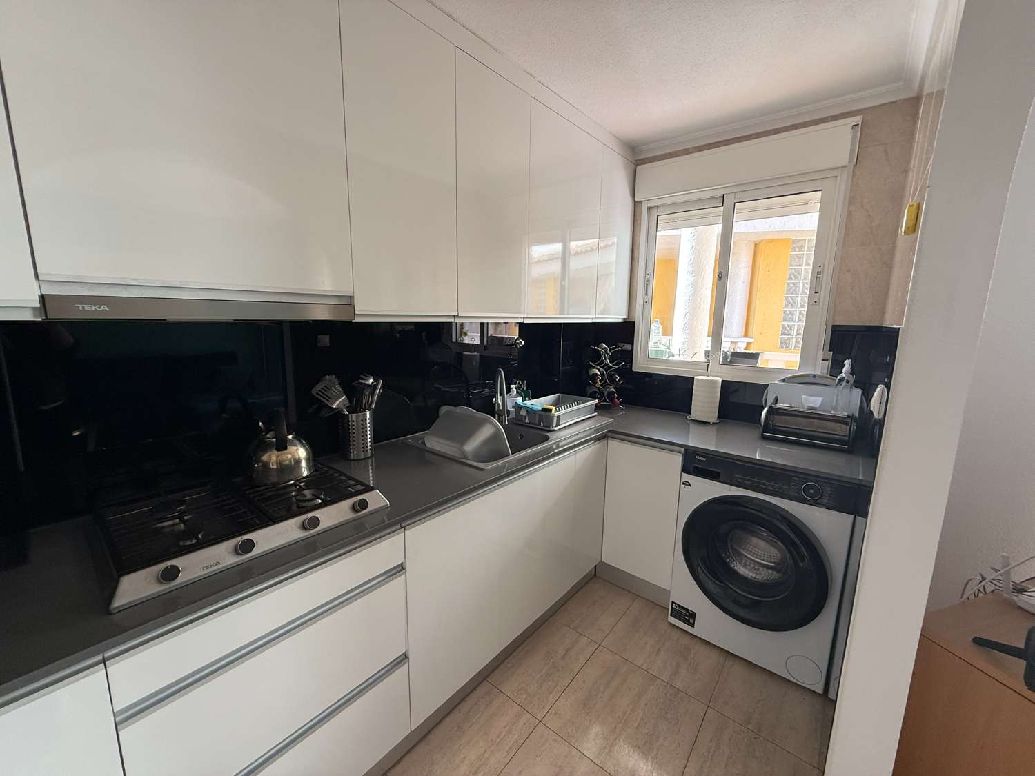 Beautiful First Floor Apartment With Spacious Private Solarium and Communal Pool in the Heart of Catral