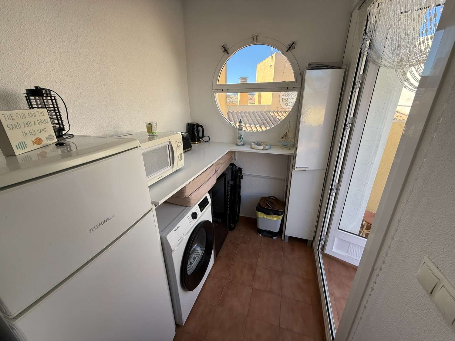 Beautiful First Floor Apartment With Spacious Private Solarium and Communal Pool in the Heart of Catral