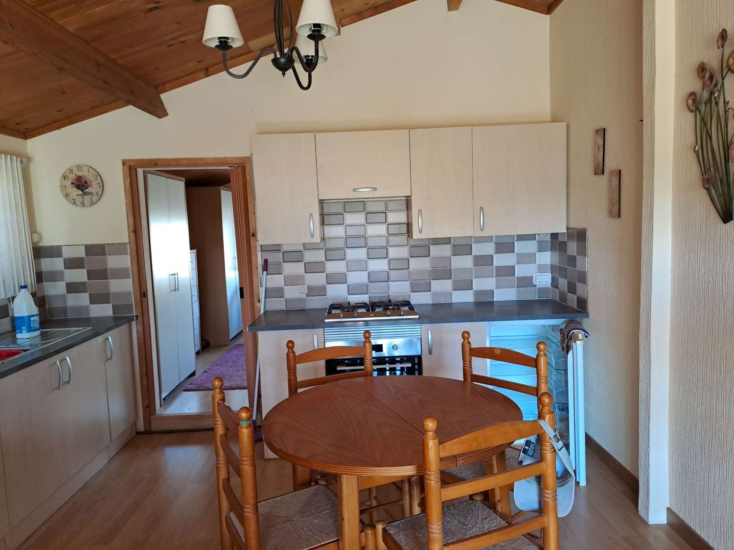 Spacious 1 Bedroom Wooden Cabin with Large Plot & Dip Pool