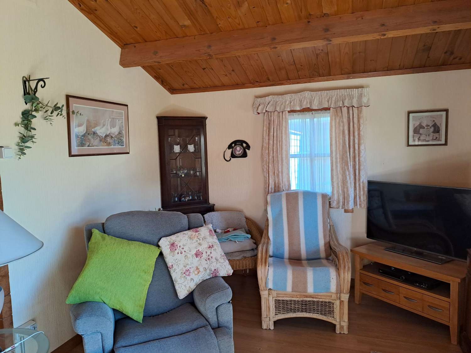 Spacious 1 Bedroom Wooden Cabin with Large Plot & Dip Pool