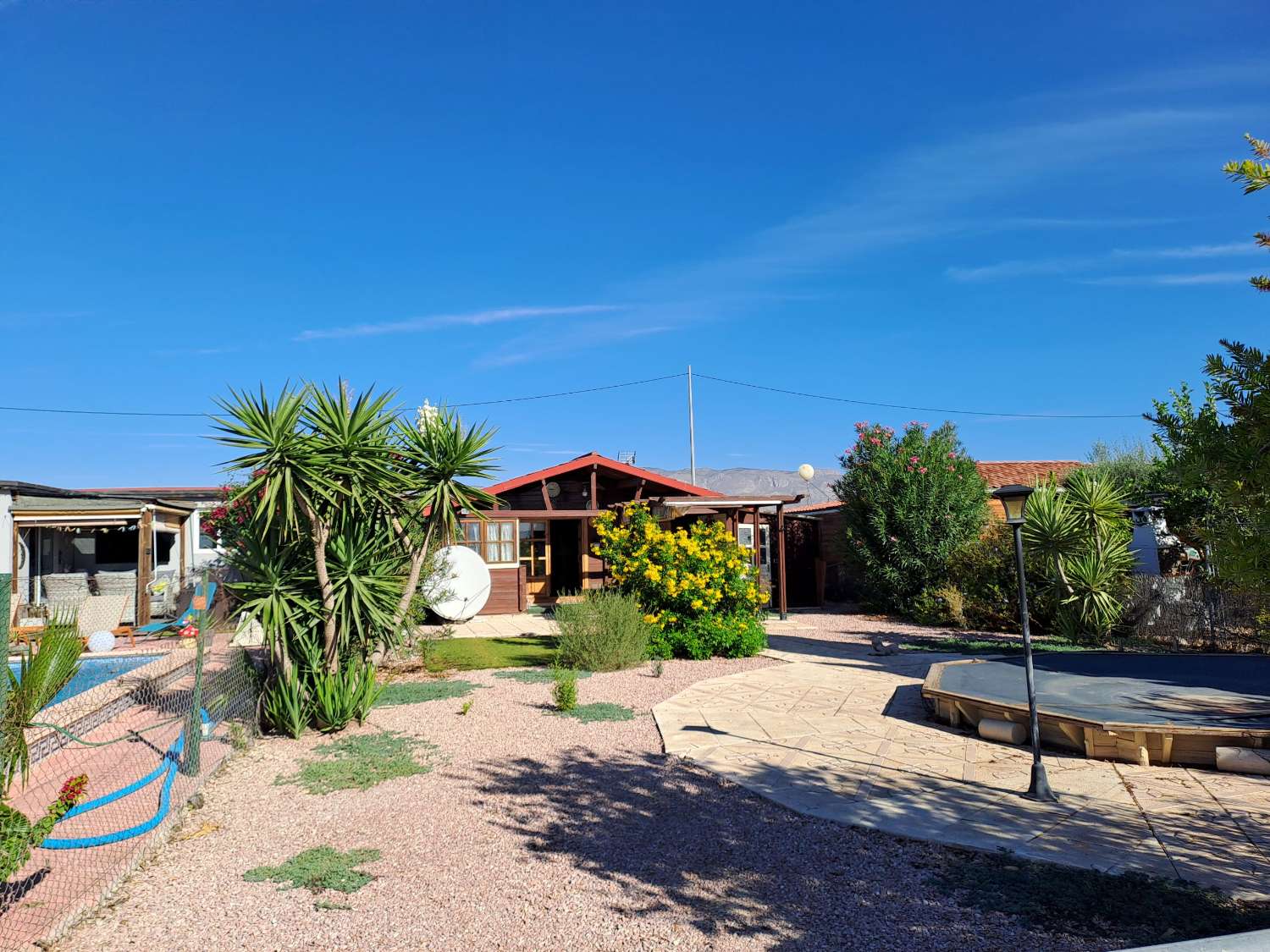 Spacious 1 Bedroom Wooden Cabin with Large Plot & Dip Pool