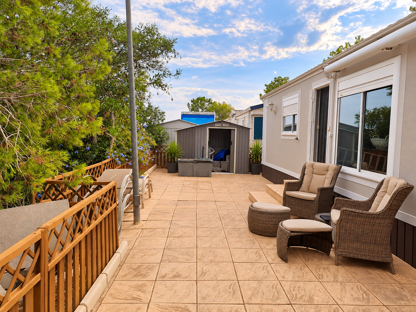 Spacious 2 Bed, 2 Bath Aitana Park Home with Large Outdoor Area