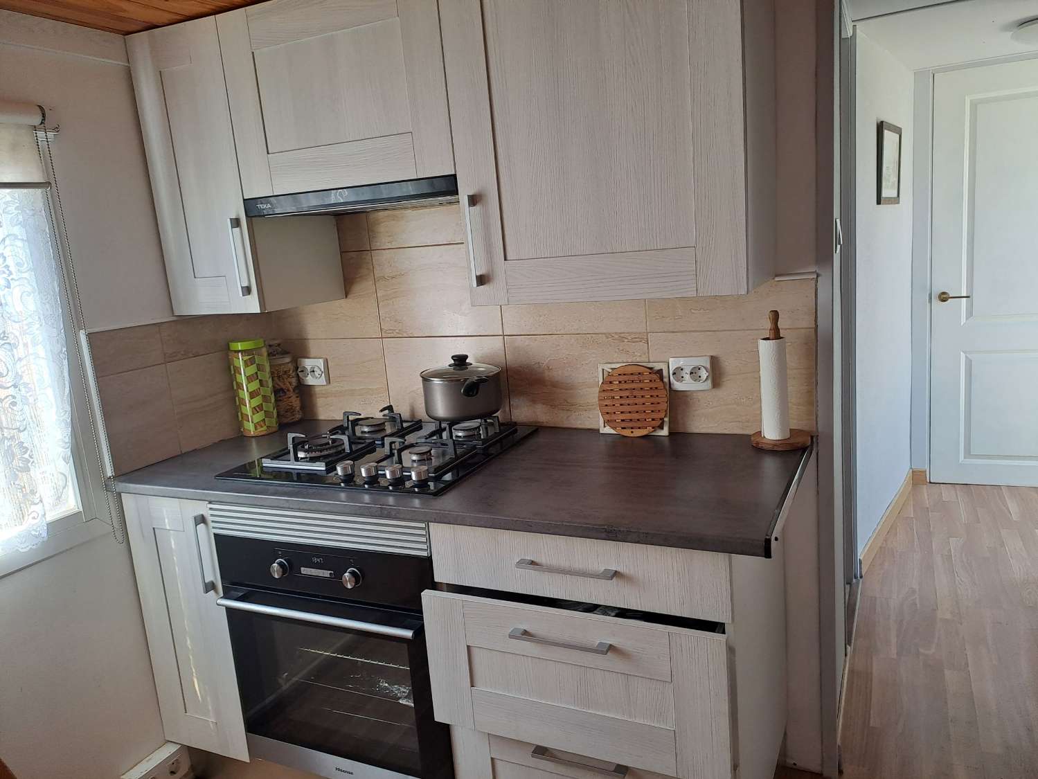 Mobile home with conservatory on private site