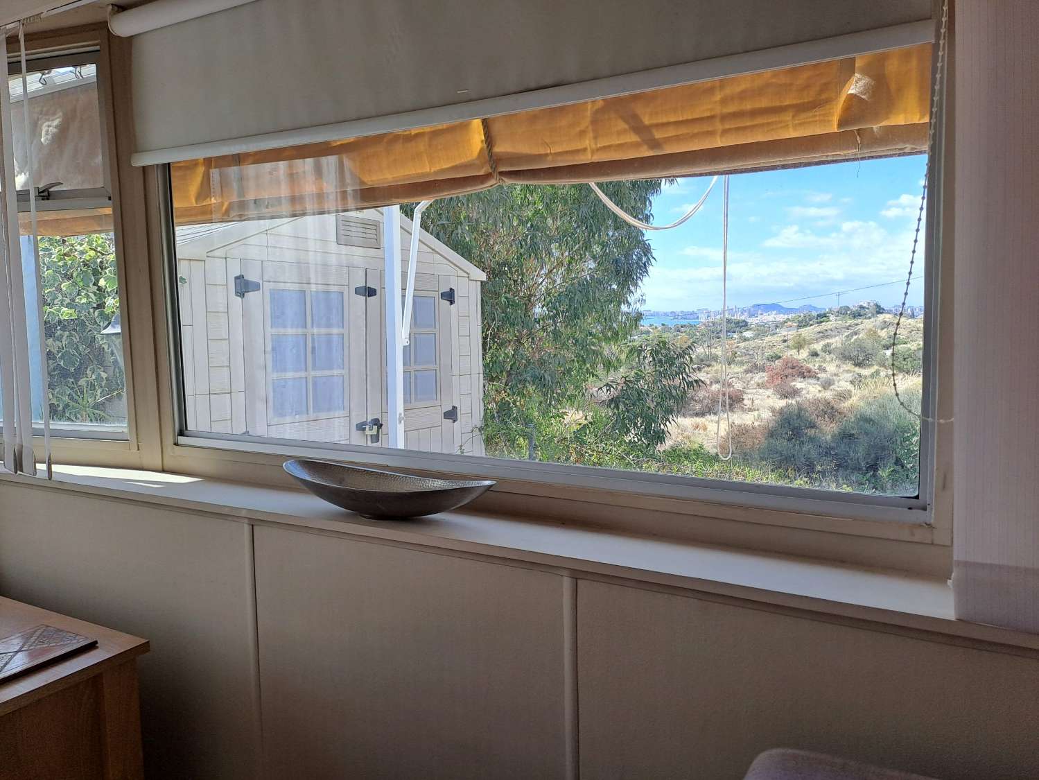 1 bed mobile home with communal pool