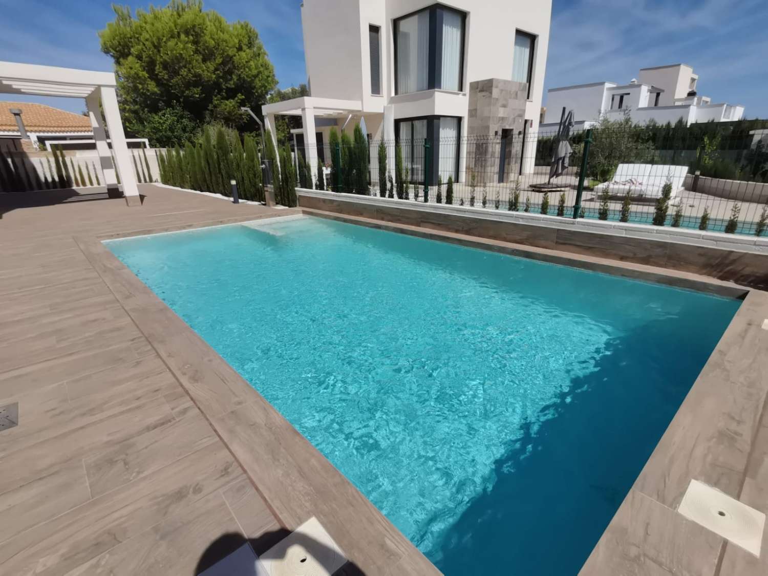 Key Ready Luxury New Build Villa with Pool in Playa Honda, Murcia