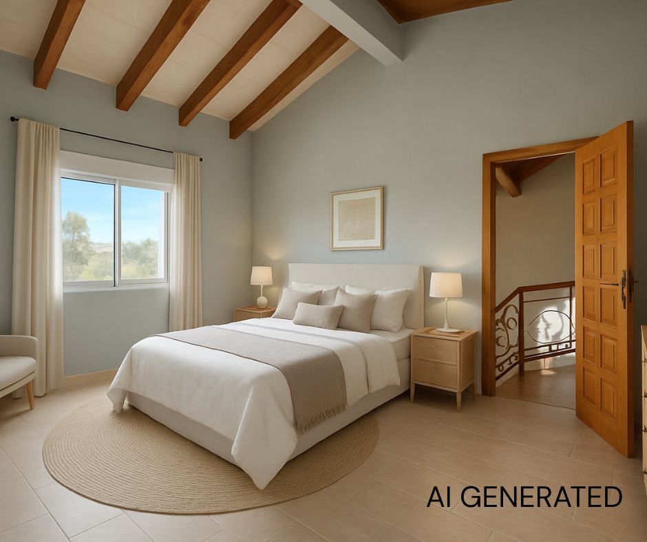 Spacious 4-Bedroom Villa with Pool, Roof Terrace & Garden – Great Potential with Modest Investment