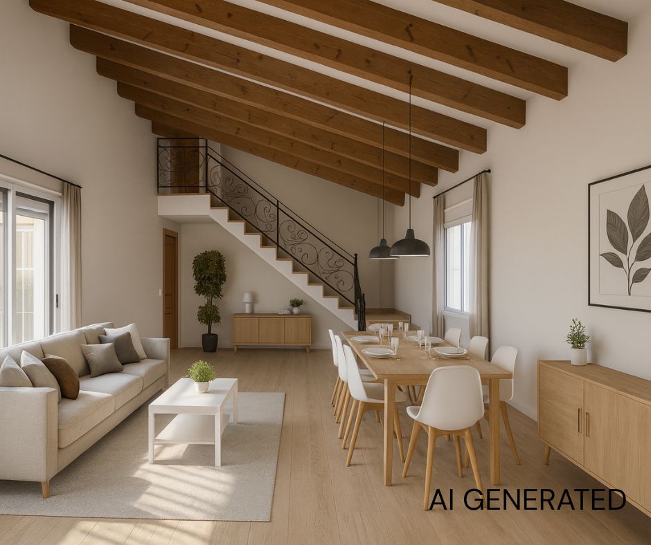 Spacious 4-Bedroom Villa with Pool, Roof Terrace & Garden – Great Potential with Modest Investment