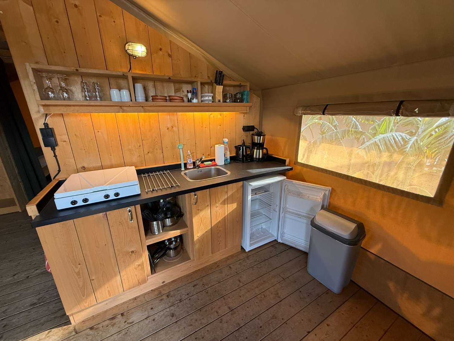 Established and Income-Generating Eco-Campsite with Safari Lodges, Motorhome Pitches and Private Modern Villa with Pool