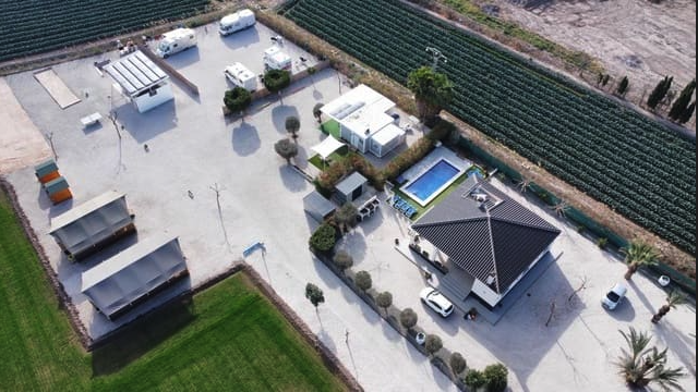 Established and Income-Generating Eco-Campsite with Safari Lodges, Motorhome Pitches and Private Modern Villa with Pool