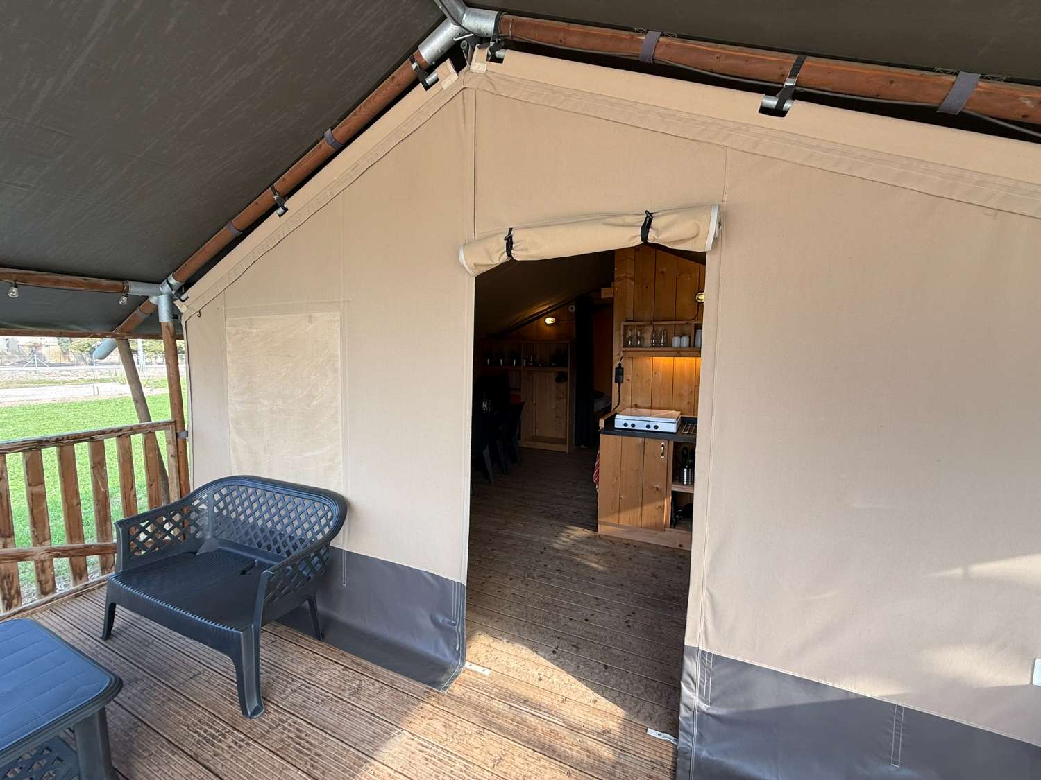 Established and Income-Generating Eco-Campsite with Safari Lodges, Motorhome Pitches and Private Modern Villa with Pool