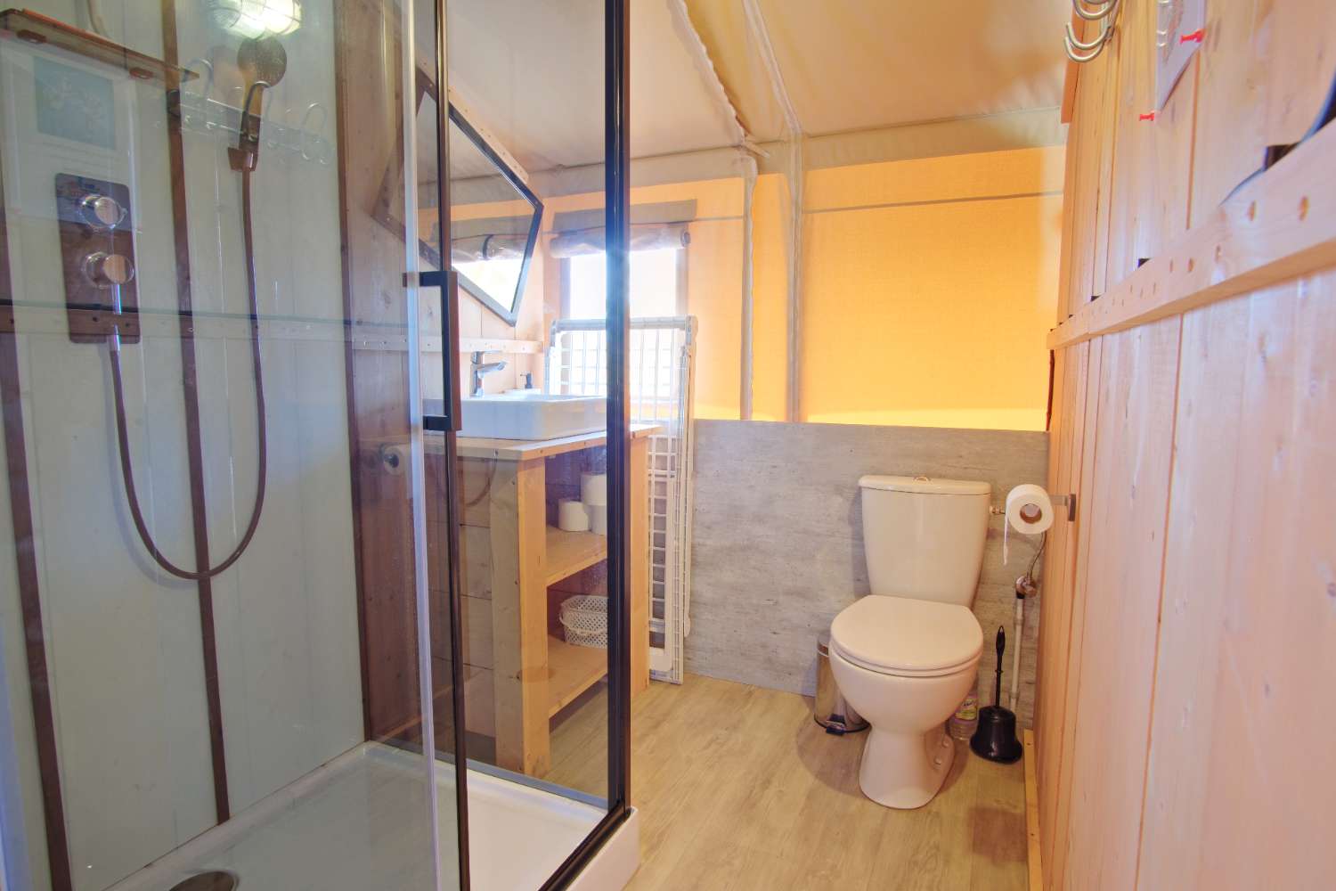 Established and Income-Generating Eco-Campsite with Safari Lodges, Motorhome Pitches and Private Modern Villa with Pool