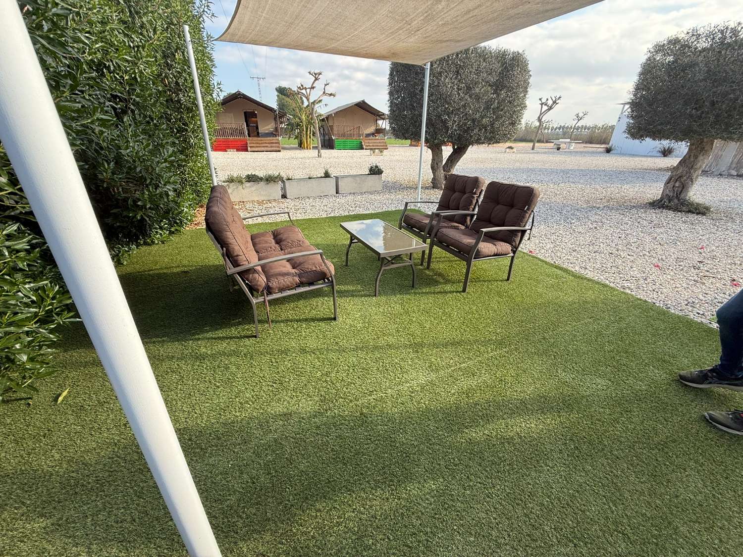 Established and Income-Generating Eco-Campsite with Safari Lodges, Motorhome Pitches and Private Modern Villa with Pool