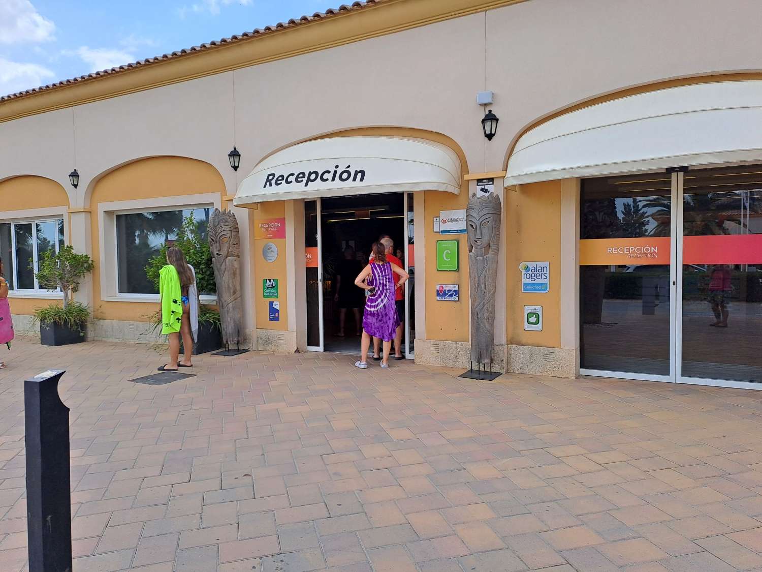 Ein voll zugängliches Eurocasa Park Home im Ferienresort.