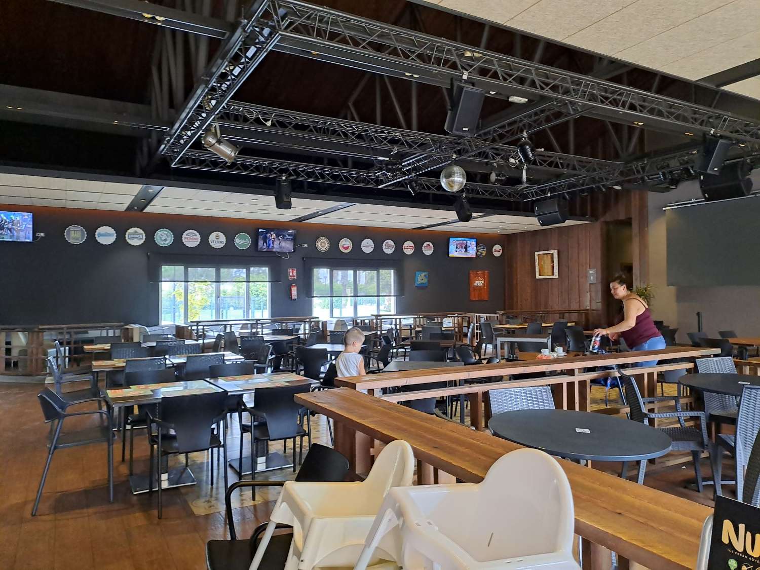 Ein voll zugängliches Eurocasa Park Home im Ferienresort.