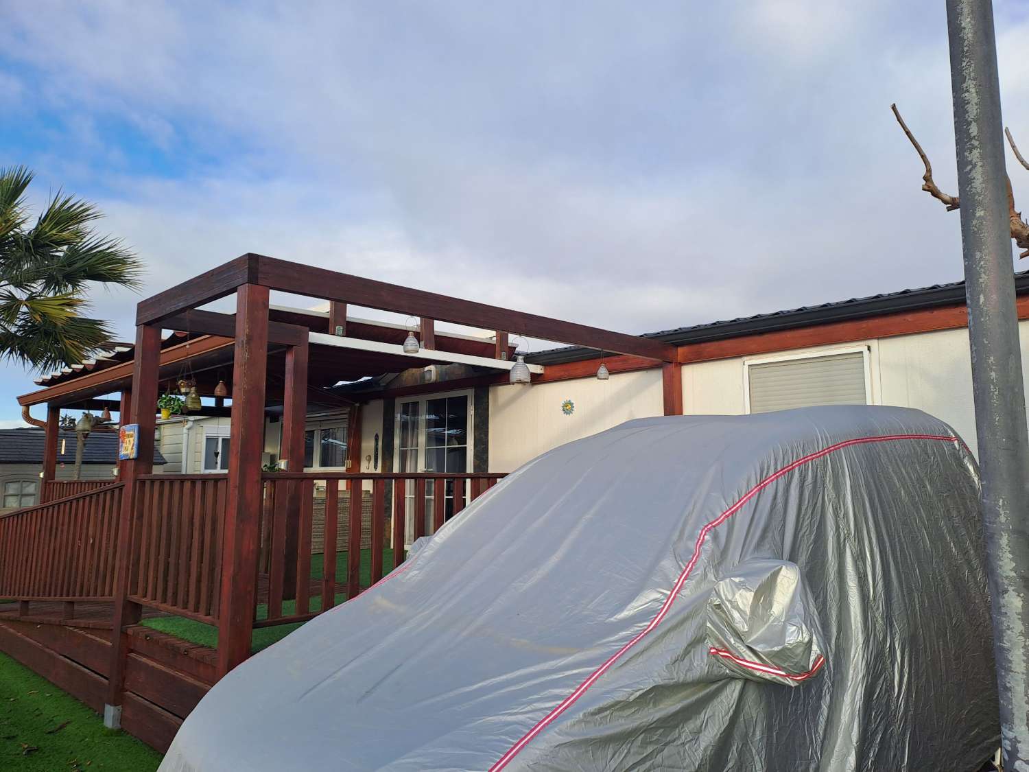 Ein voll zugängliches Eurocasa Park Home im Ferienresort.