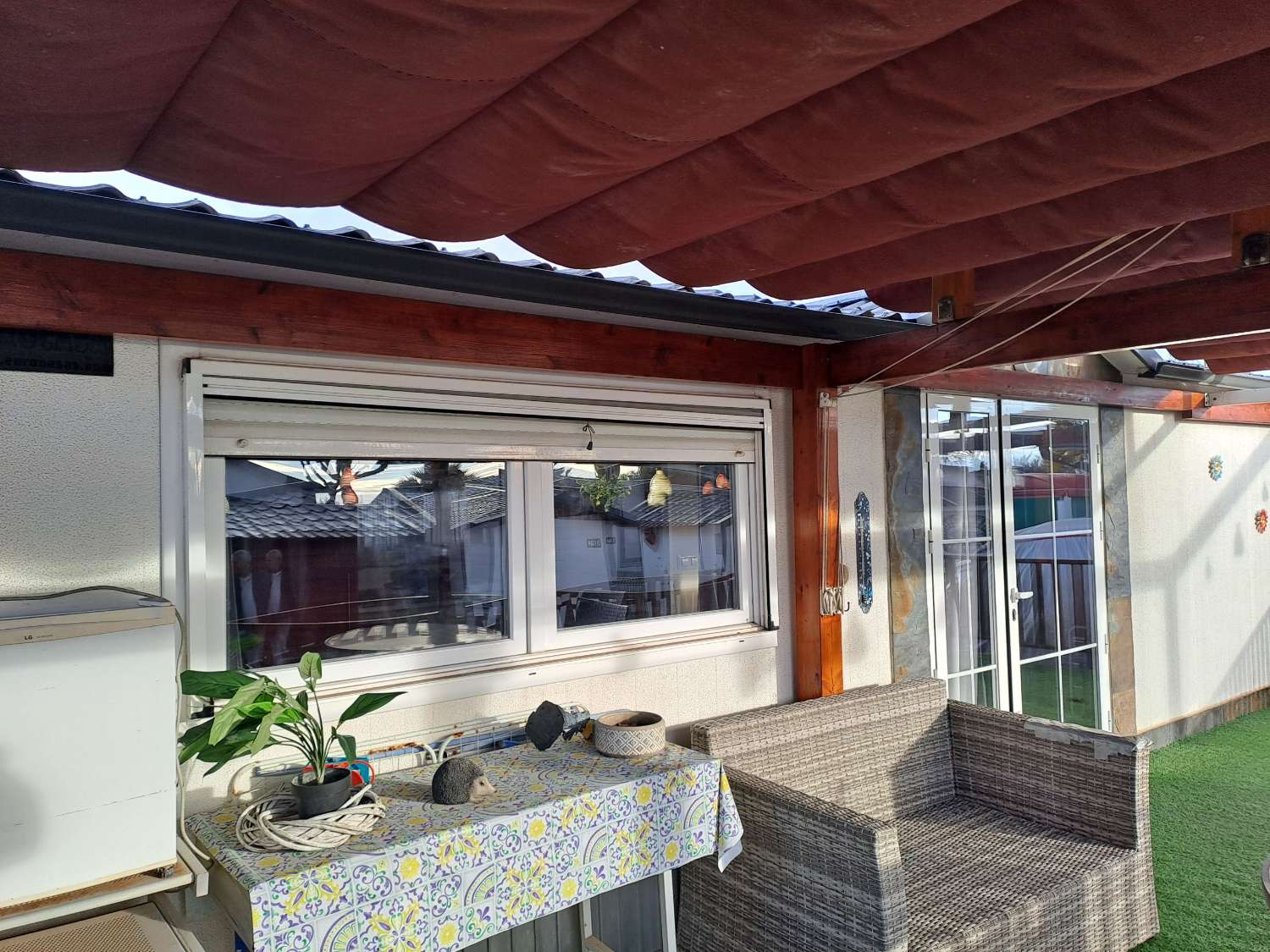 Ein voll zugängliches Eurocasa Park Home im Ferienresort.