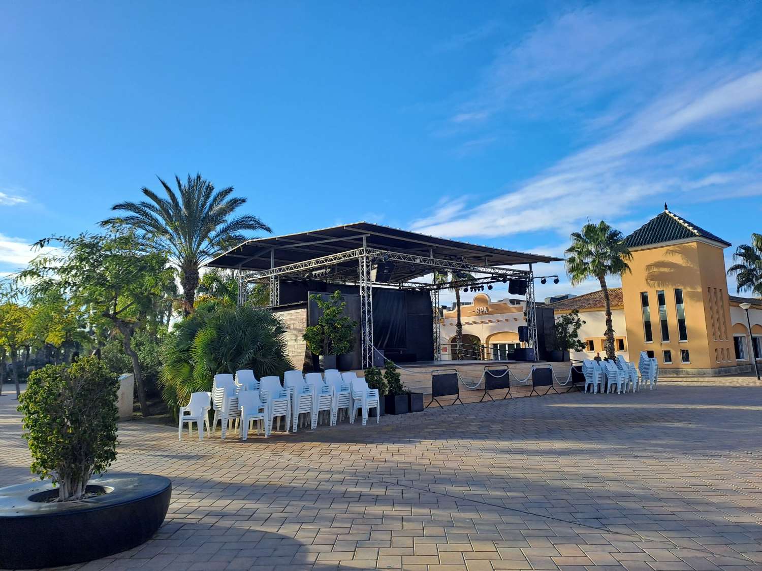 Ein voll zugängliches Eurocasa Park Home im Ferienresort.