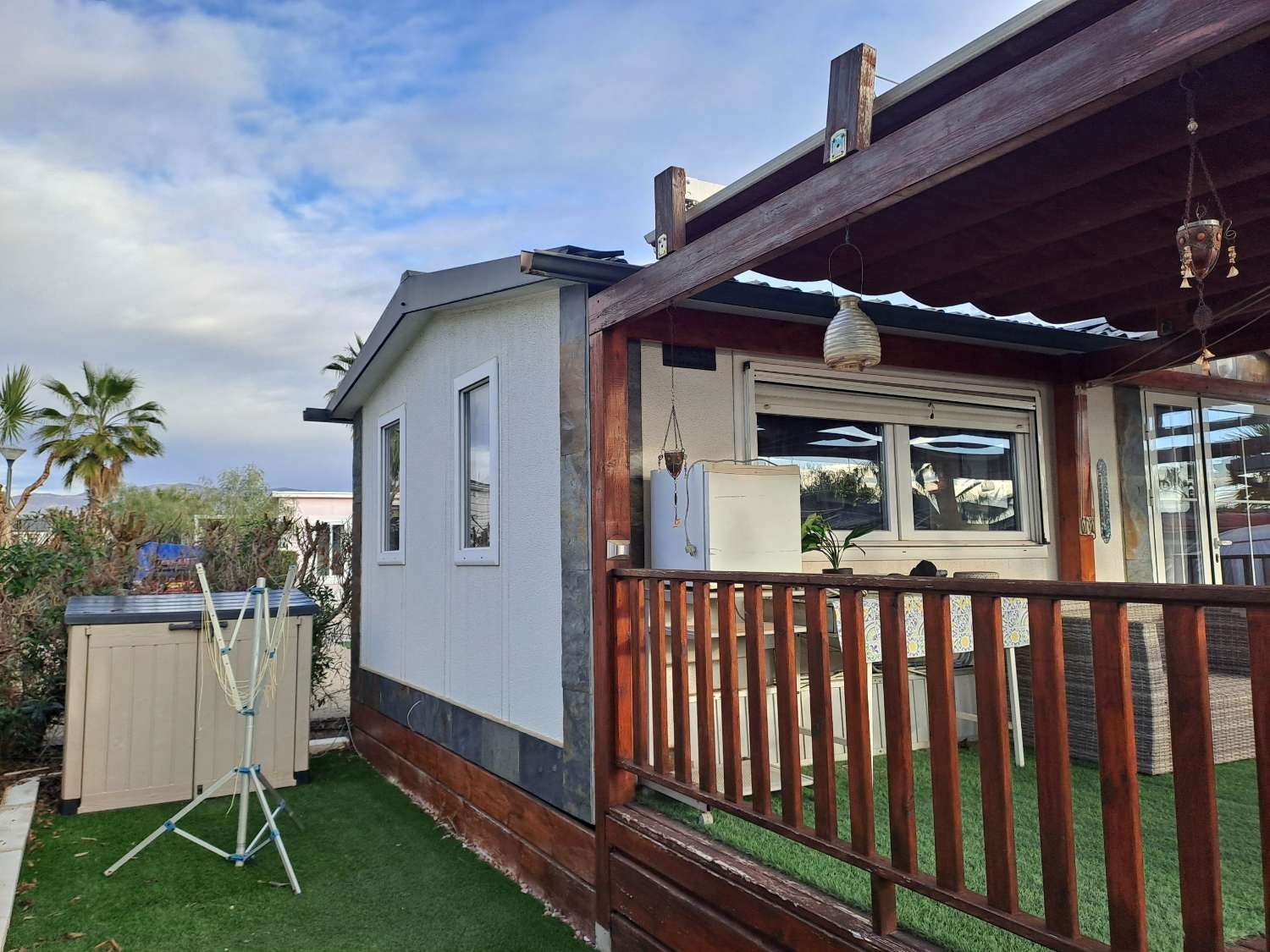 Ein voll zugängliches Eurocasa Park Home im Ferienresort.