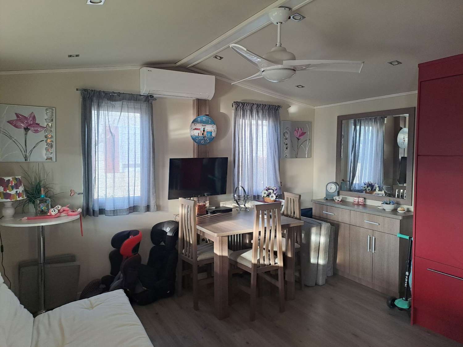 Ein voll zugängliches Eurocasa Park Home im Ferienresort.