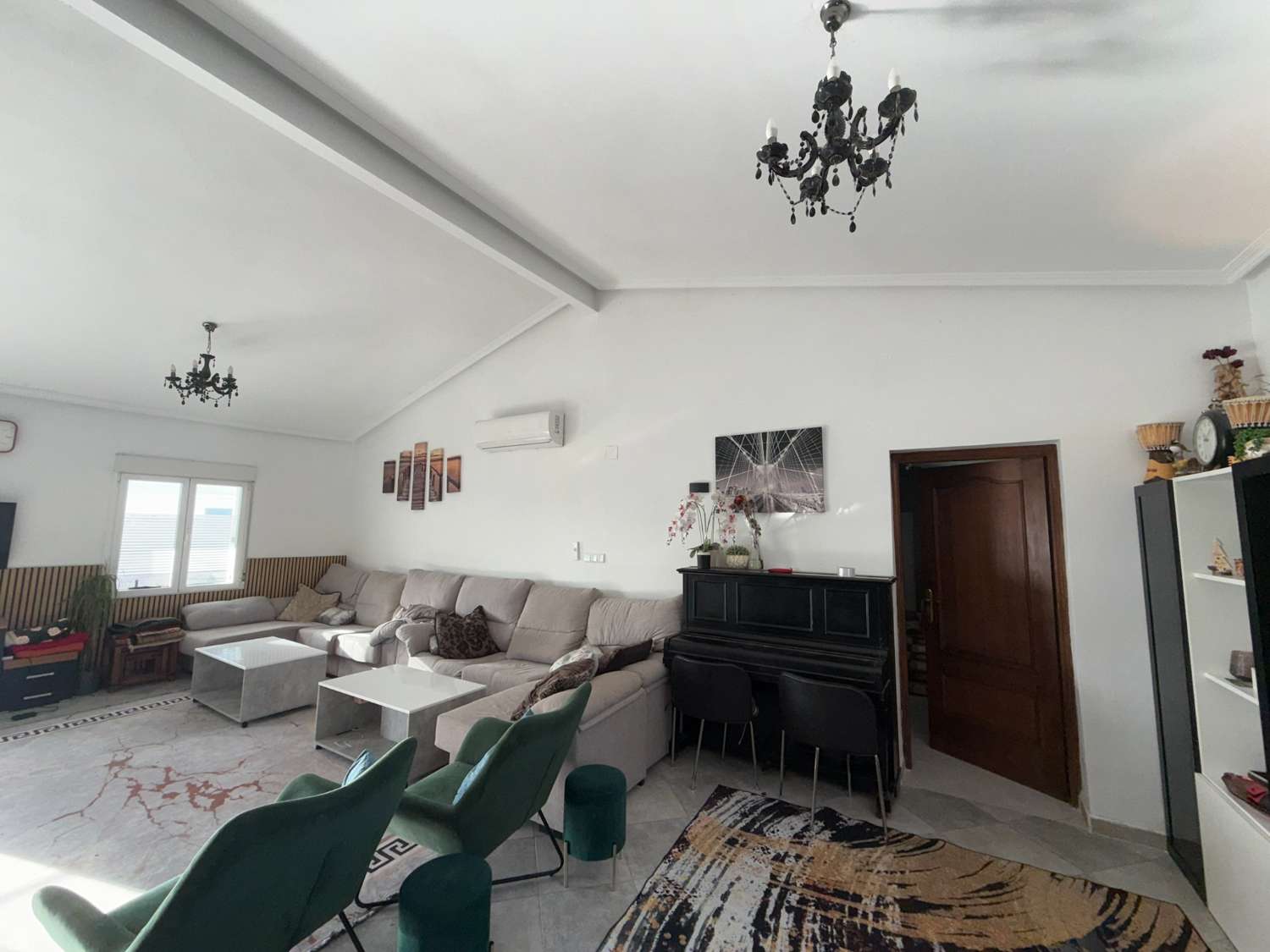 A large country house with pool and mountain views