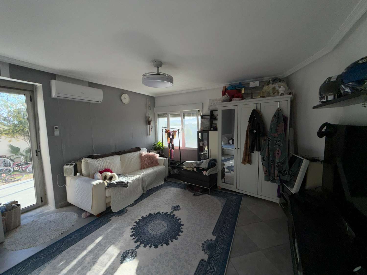 A large country house with pool and mountain views