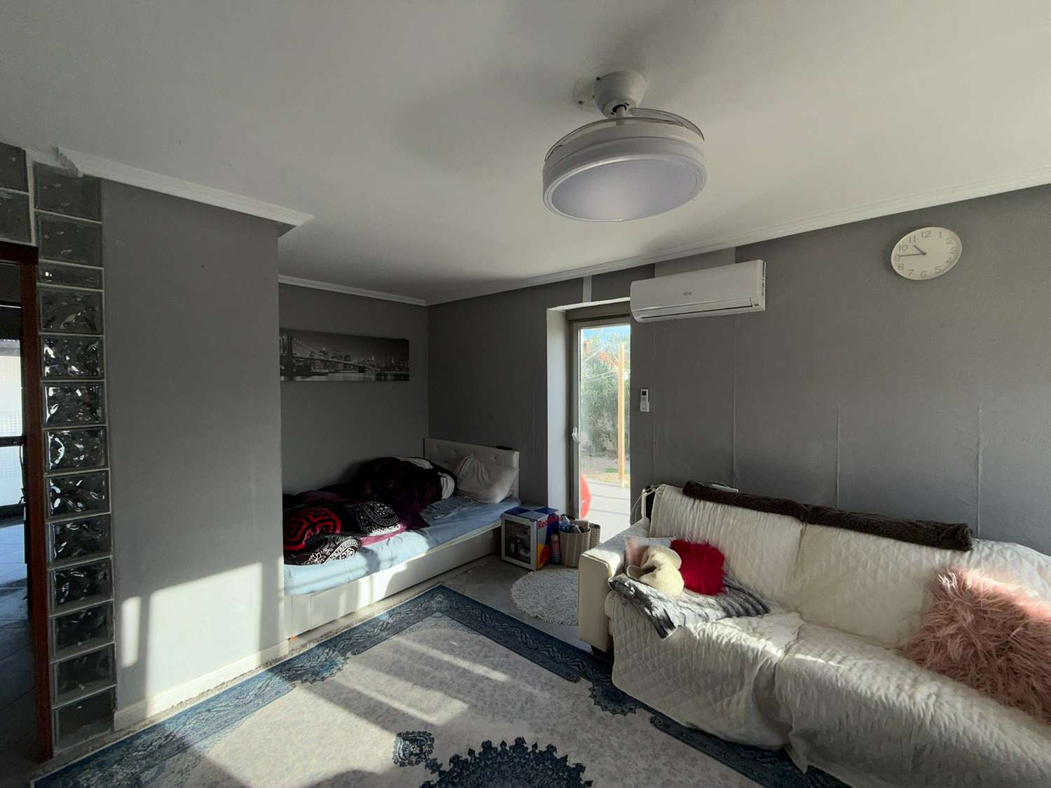 A large country house with pool and mountain views