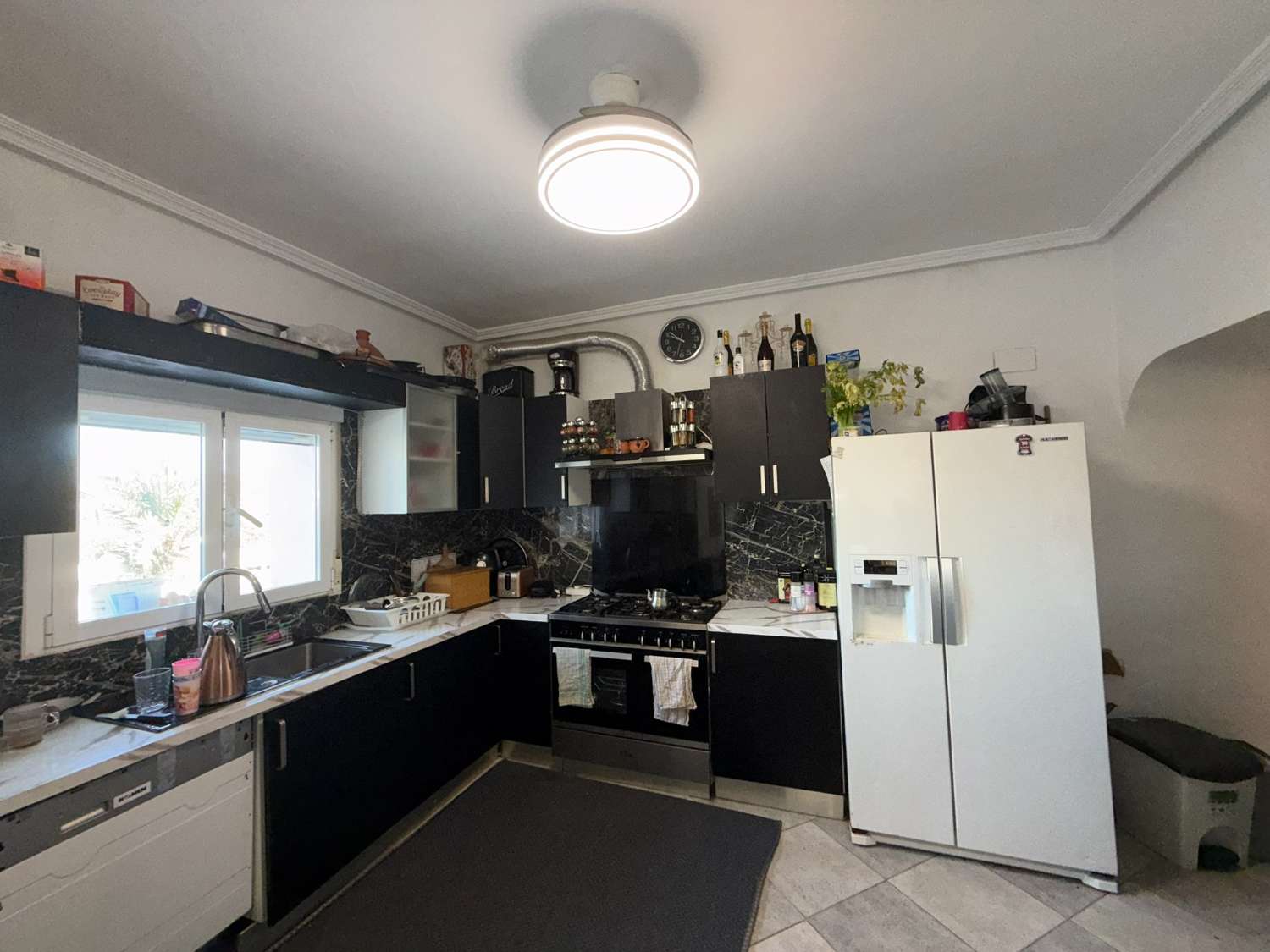 A large country house with pool and mountain views