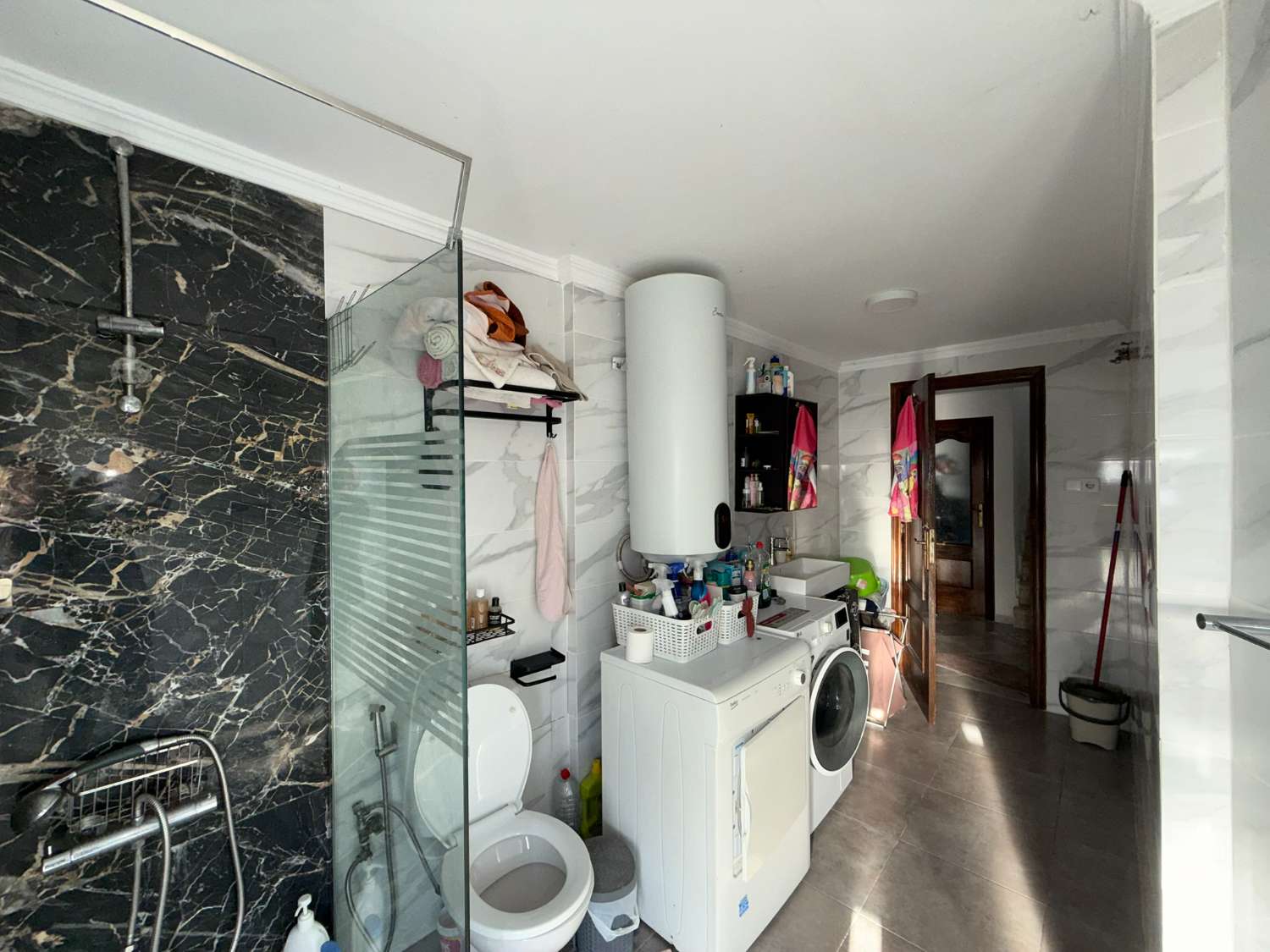 A large country house with pool and mountain views