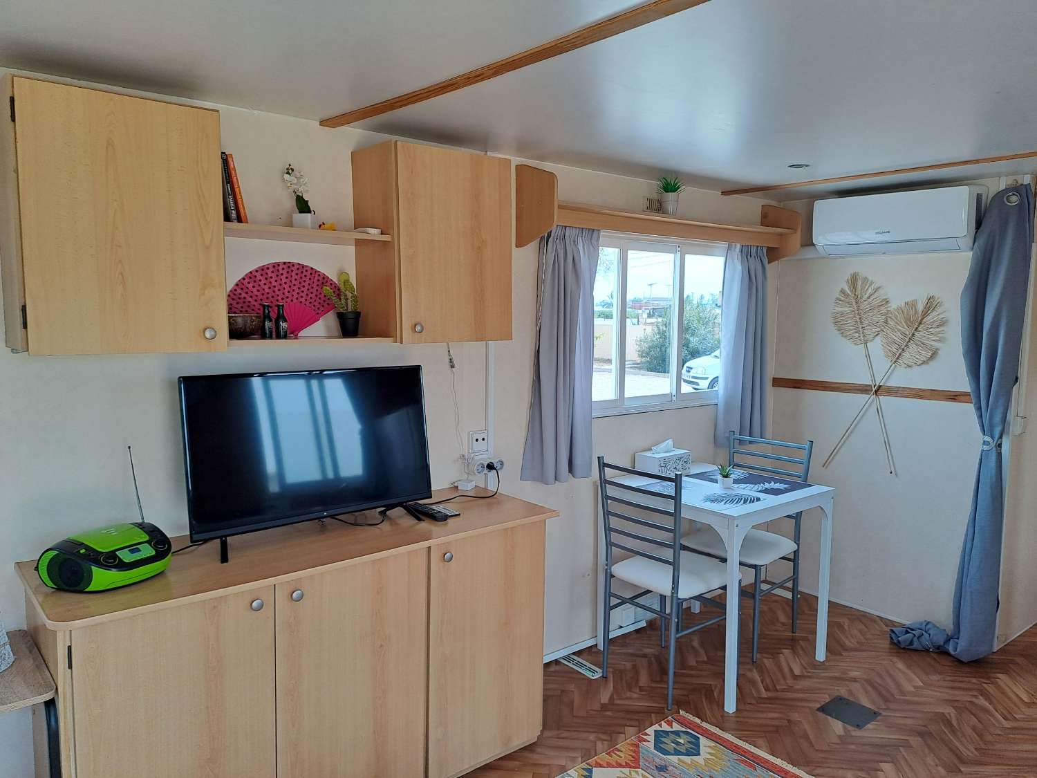 A Sun Roller mobile home on private residential site